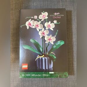 NWT Lego Collection Botanique L’orchidee Botanical Collection Orchid 608 pcs